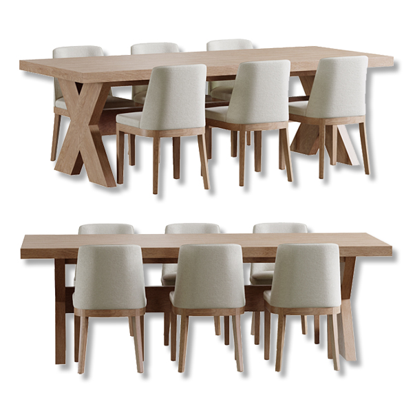 Pottery Barn Inspired Dining Rooms